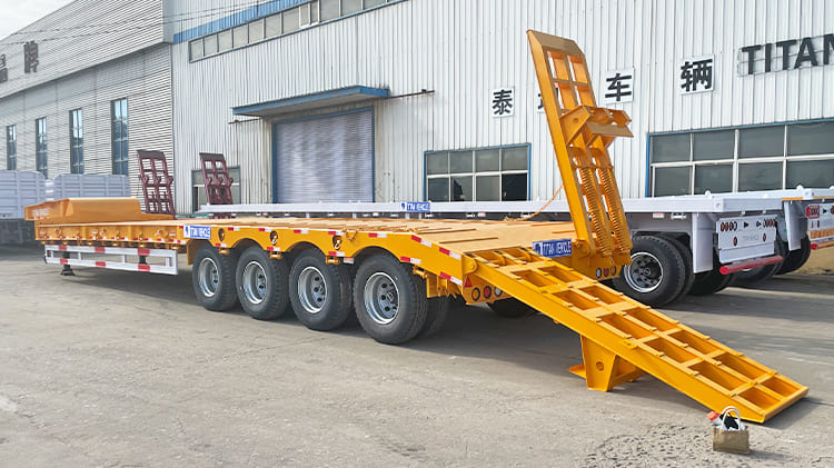 40 Feet Low Bed Trailer Types for Sale in Uganda
