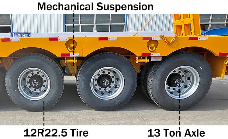 40 Feet Low Bed Trailer Types for Sale in Uganda