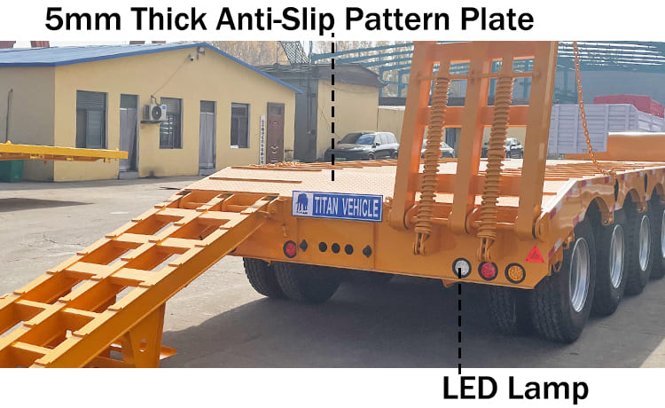 40 Feet Low Bed Trailer Types for Sale in Uganda