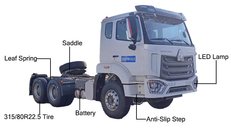 Howo 380 6x4 Truck Head for Sale in Uganda