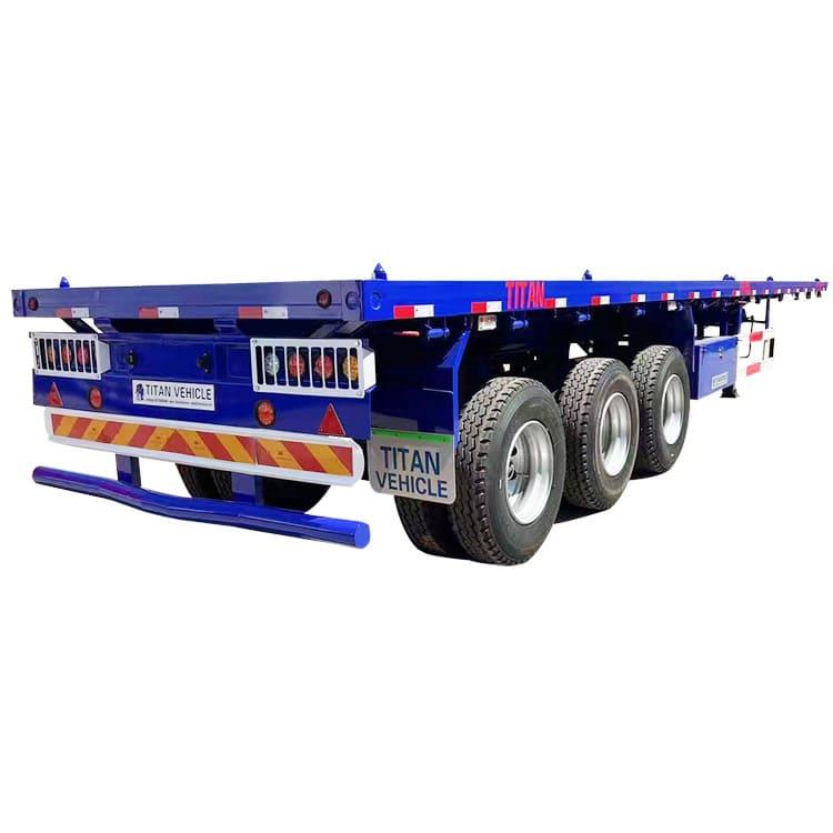 Triple Axle Platform Semi Trailer