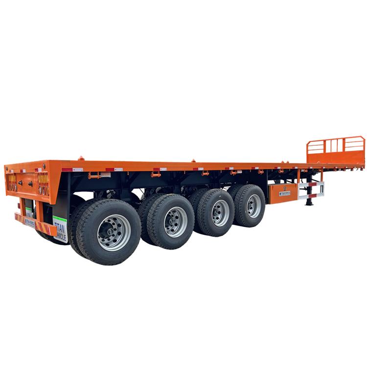 Flatbed Container Truck Trailer