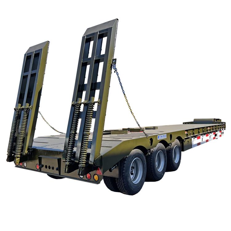 3 Axle 40 feet Semi Low Bed Trailer