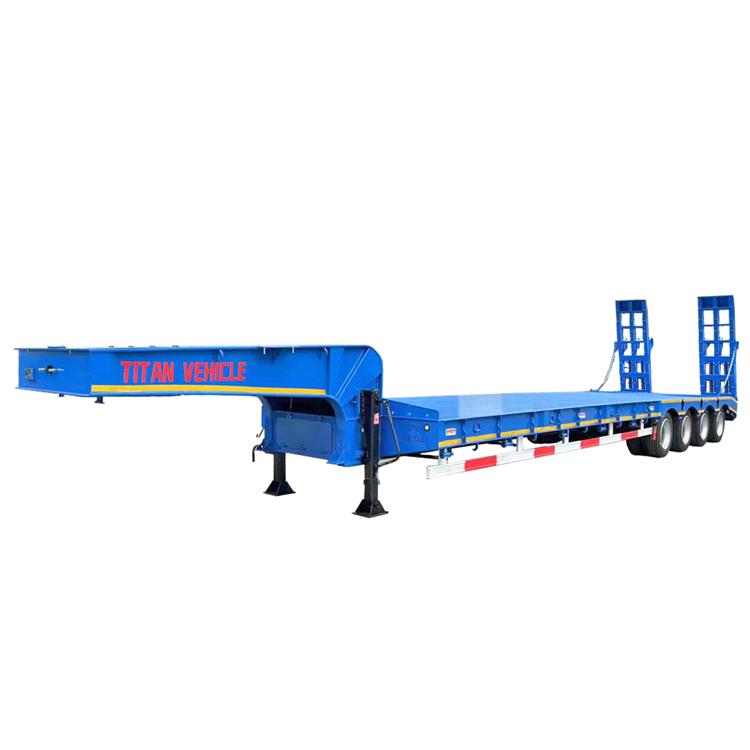 80 Ton Lowbed Truck Trailer