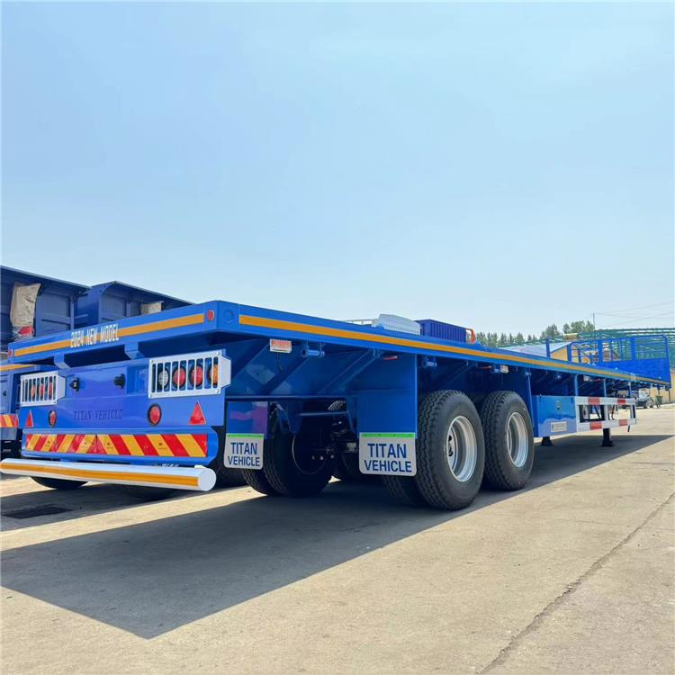 2 Axle Flat Body Trailer