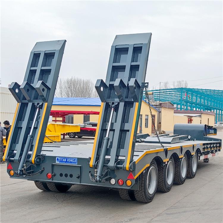 100 T Lowbed Trailer