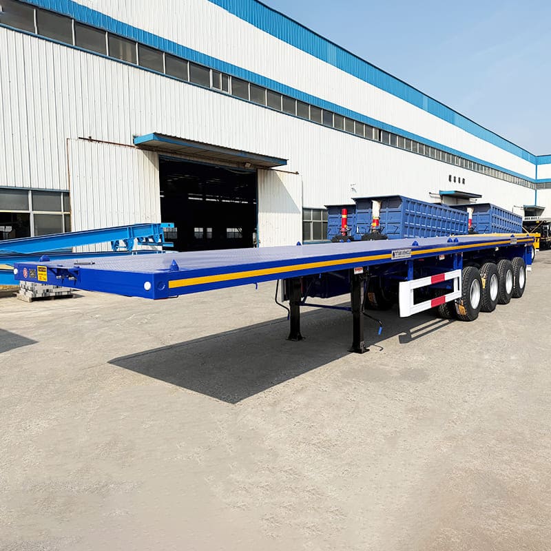 4 Axle Flatbed Trailer