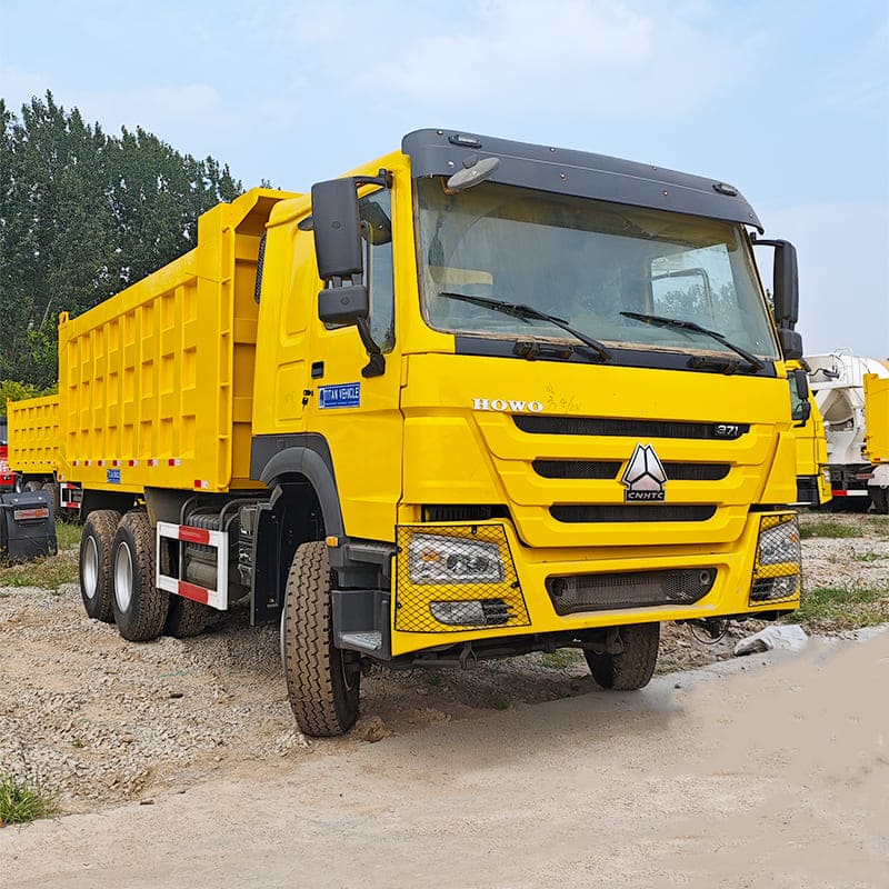 ZZ3257 Used Howo 371 Dump Truck