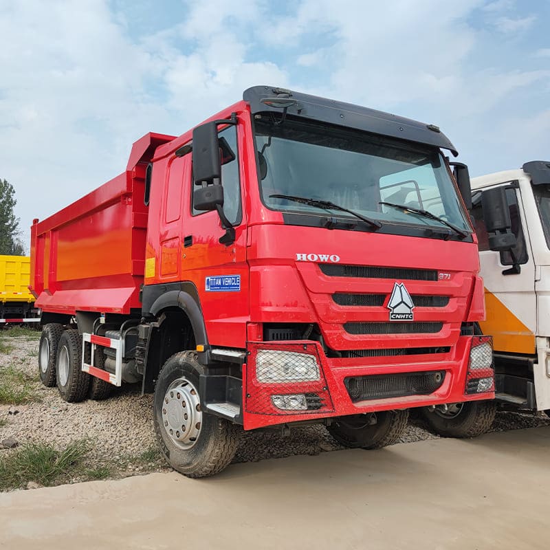 Best Used Howo 12 Wheeler Dump Truck