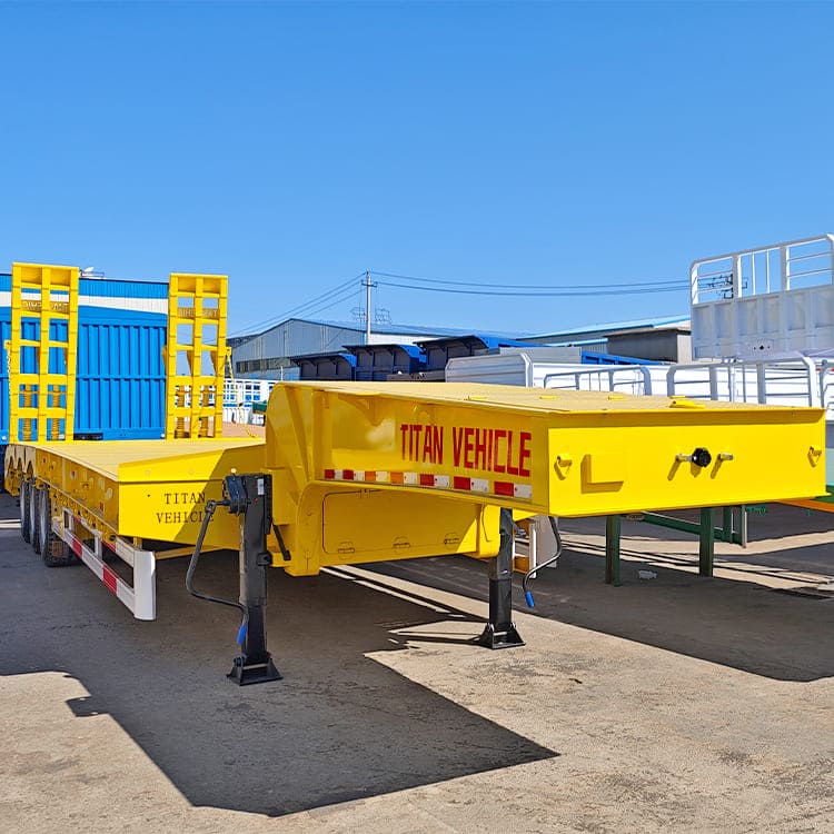 3 Axle Low Bed Trailer