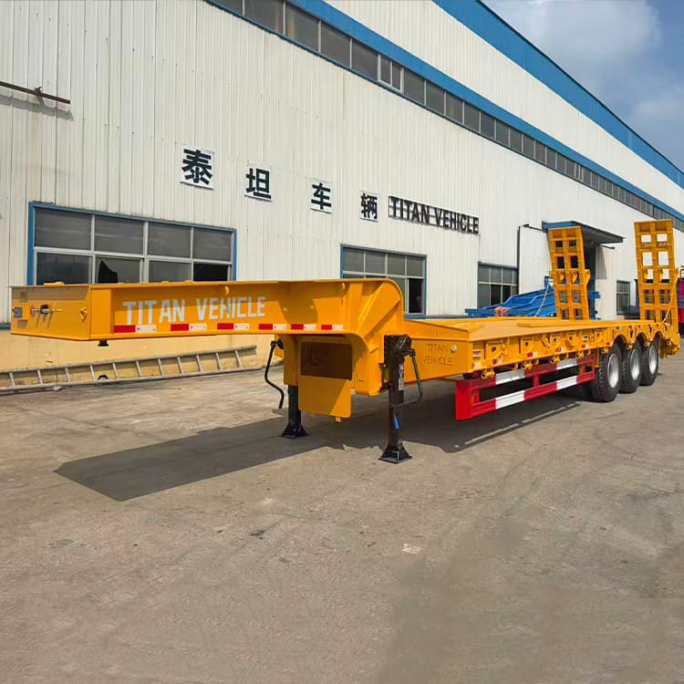 Tri Axle Low Bed Trailer