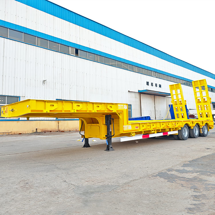 3 Axle Low Bed Trailer