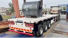 3 Axle Flatbed Semi Trailer