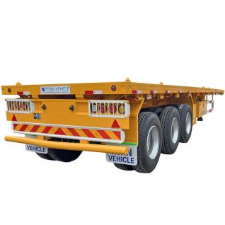3 Axle 40 ft Flatbed Trailer