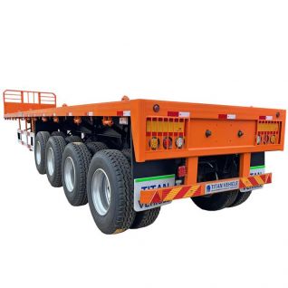 Flatbed Container Truck Trailer