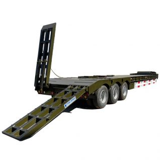 3 Axle 40 feet Semi Low Bed Trailer