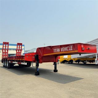 3 Axle Hydraulic Low Bed Trailer