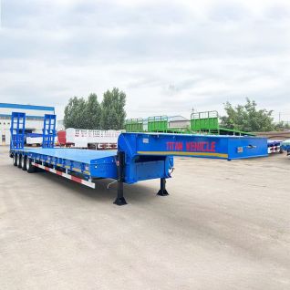 4 Axle Lowbed Trailer 