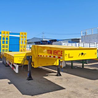 3 Axle Low Bed Trailer