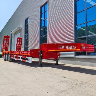 40Ft Semi Low Bed Trailer